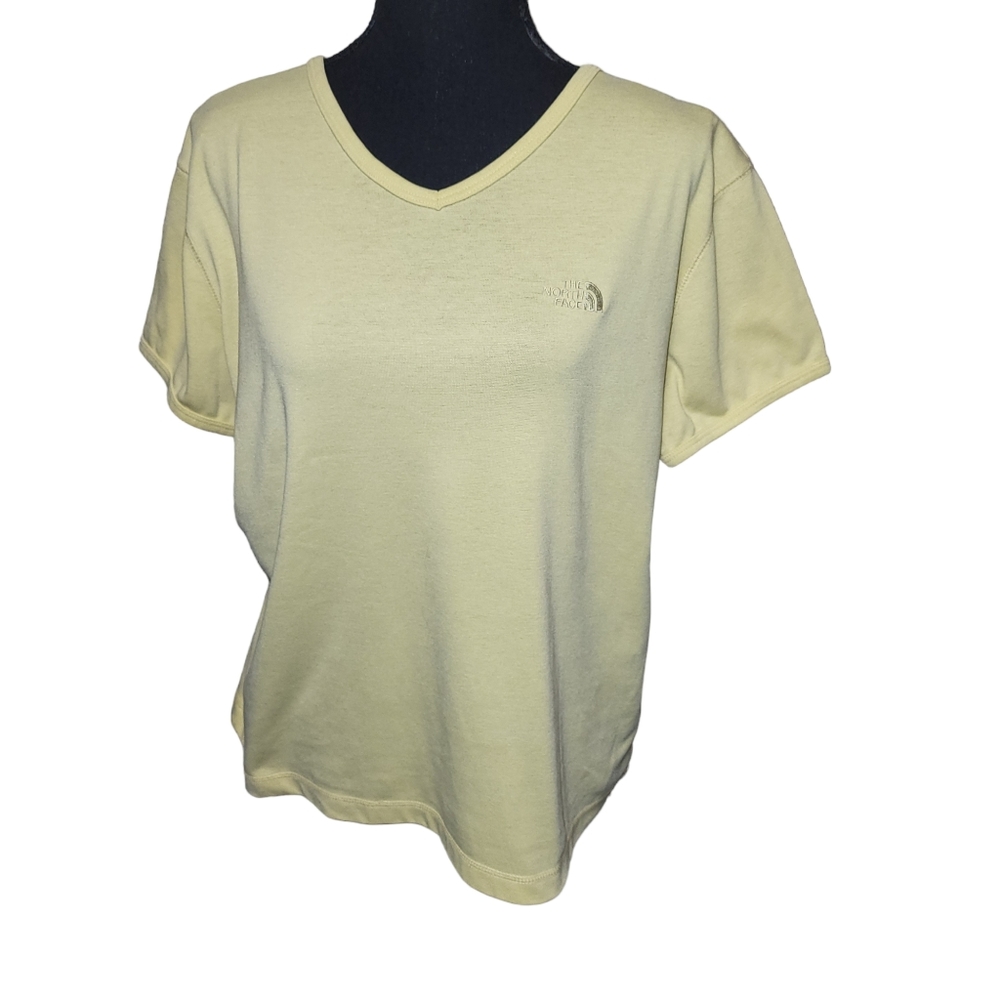 North Face Tee Yellow sz XL